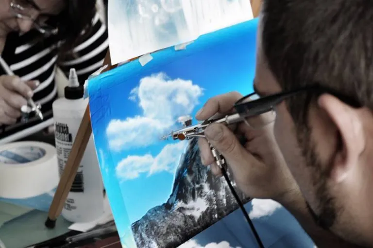 aerografia come hobby